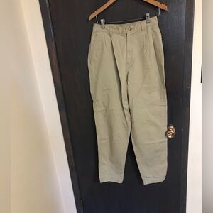 Jessie Ladies Beige Cotton Pants Size 12 $5.00 AS AN ADD ON